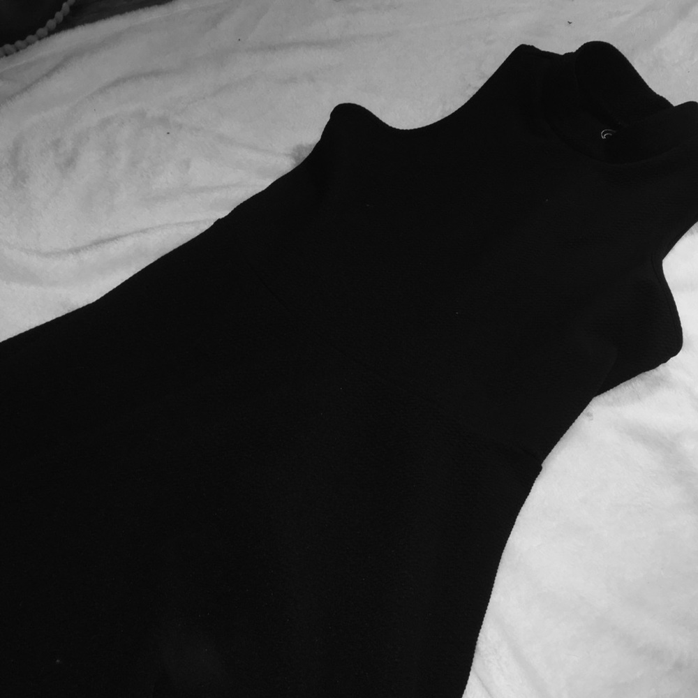 black dress